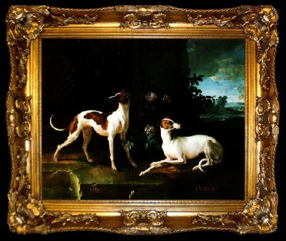 framed  Jean Baptiste Oudry Misse et Turly, ta009-2